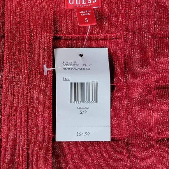 Guess| Size: Small (US)| Colour: Dark Red - Picture 5 of 6